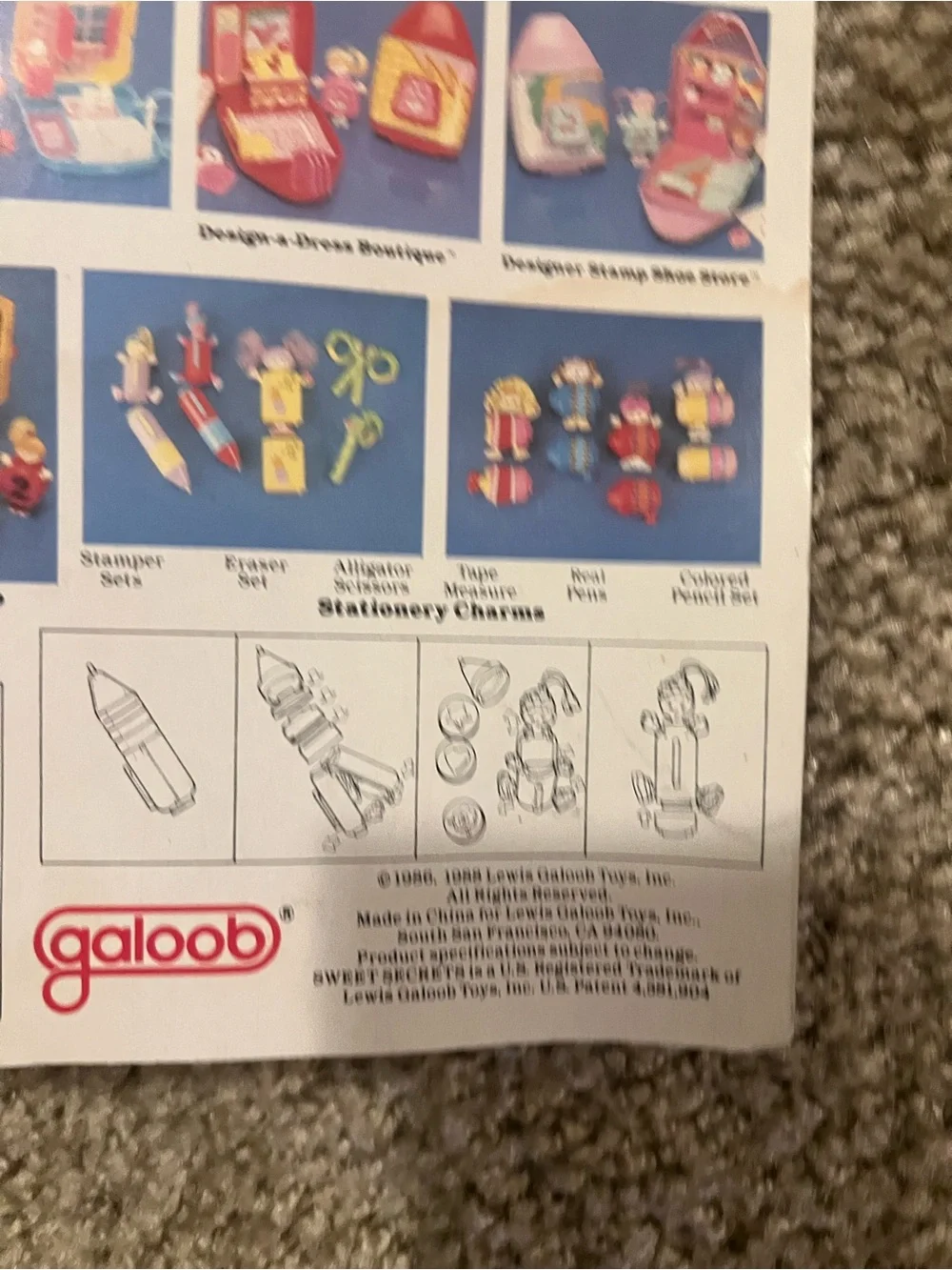 Galoob vtg sweet